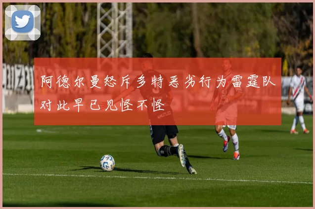 阿德尔曼怒斥多特恶劣行为雷霆队对此早已见怪不怪